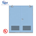 90 minutes Fire Rated Steel Door Louvers Price Steel Doors Made In China Fire Rated louver door